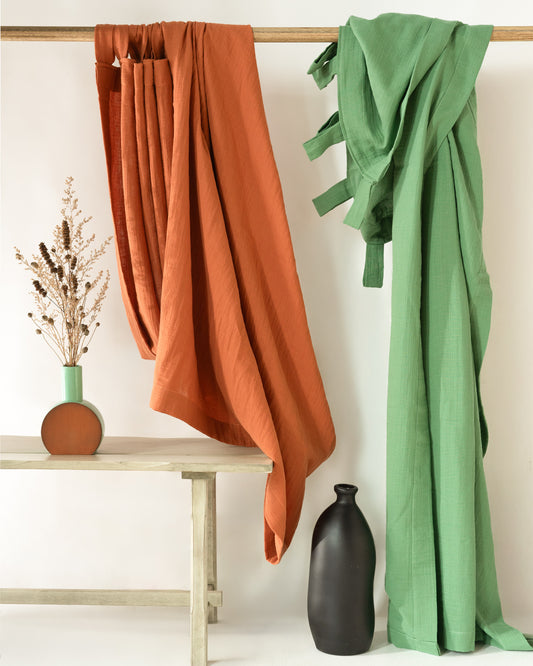 Cinnamon Muslin Curtain | Color 33/69