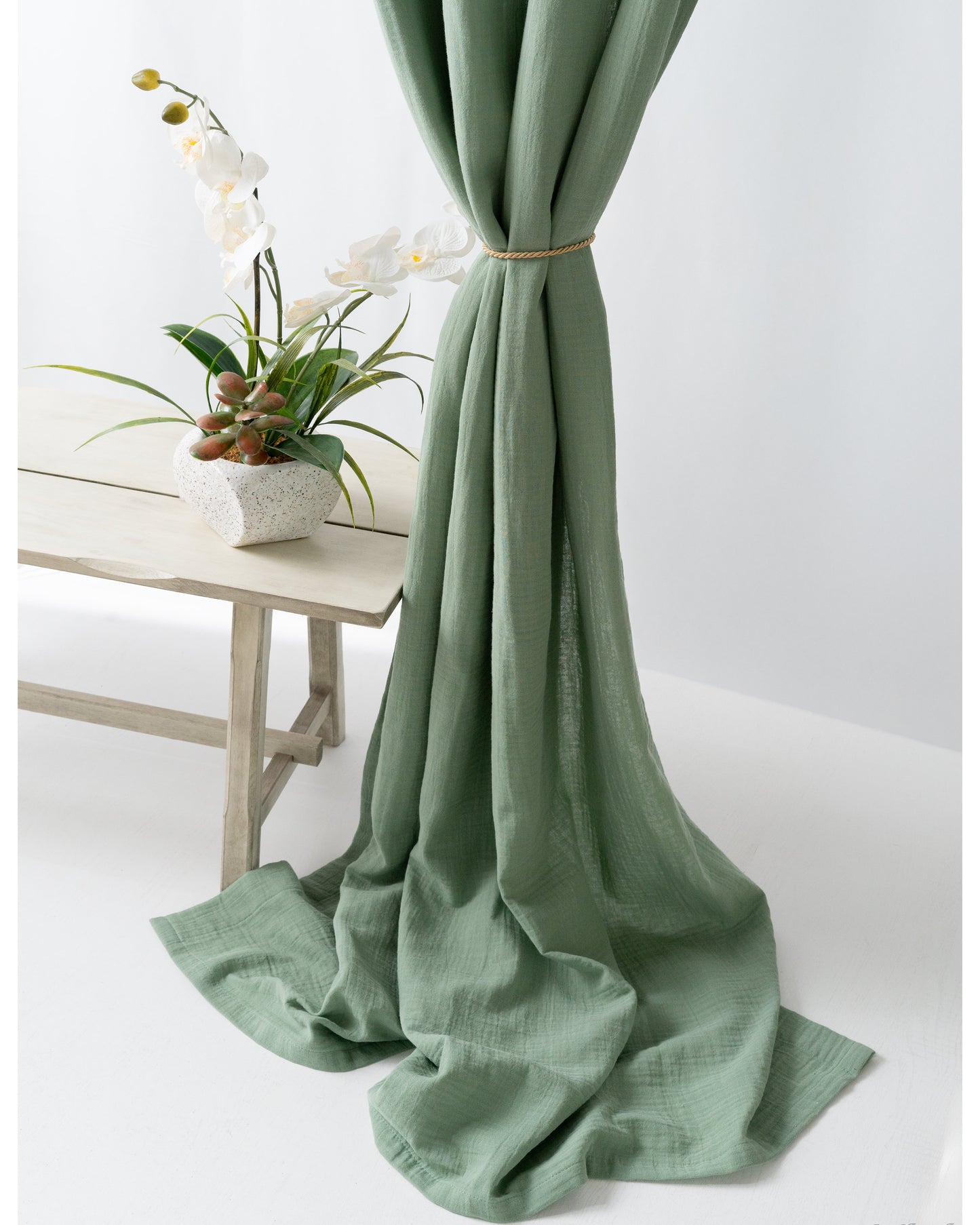 Beige Muslin Curtain | Color 38/69