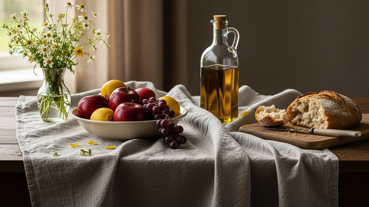 Cotton & Linen Blend Tablecloth