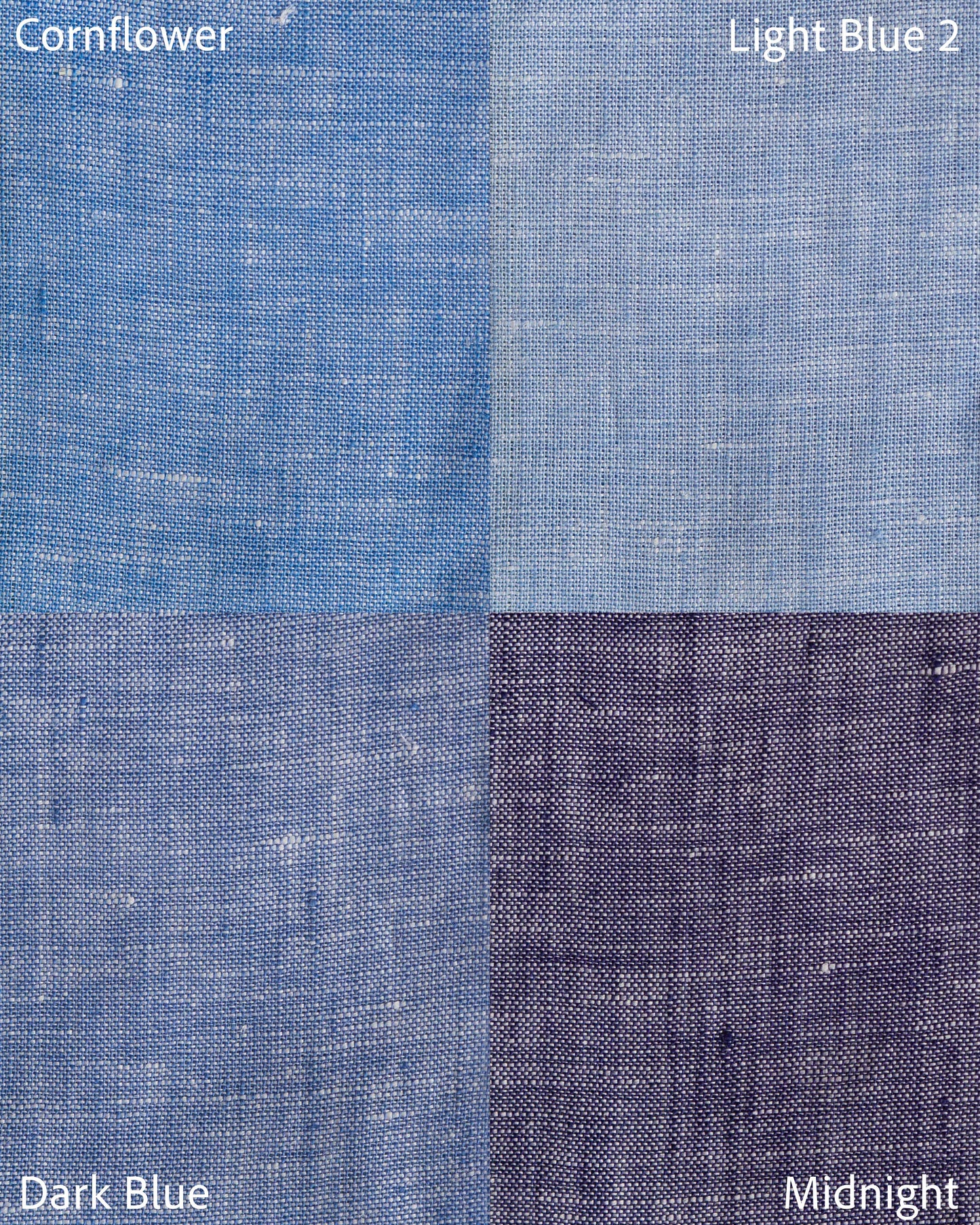 Black Linen Curtain | Light Weight | Yarn Dyed