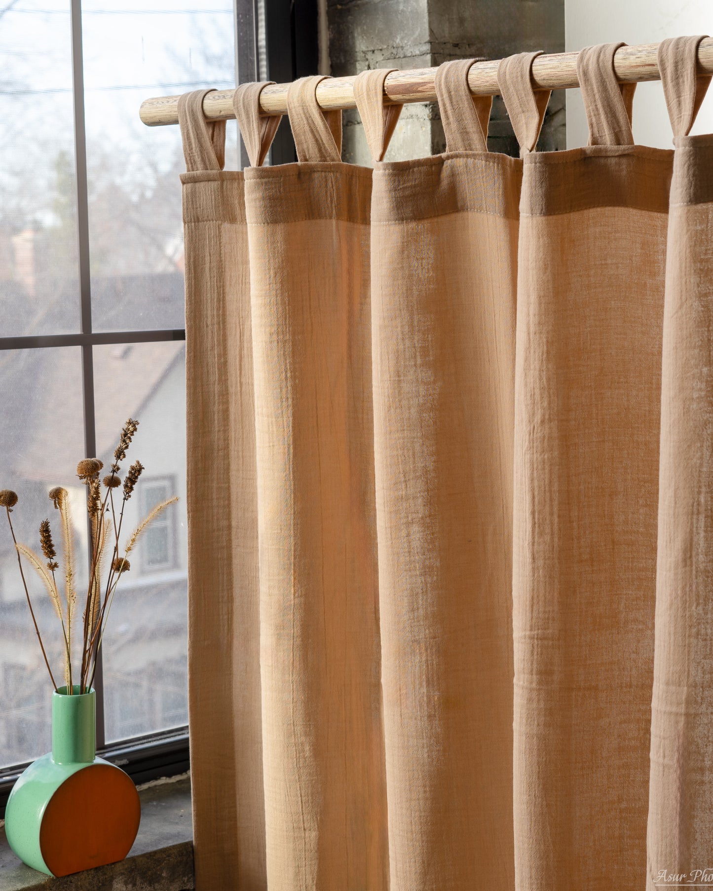Beige Muslin Curtain | Color 38/69