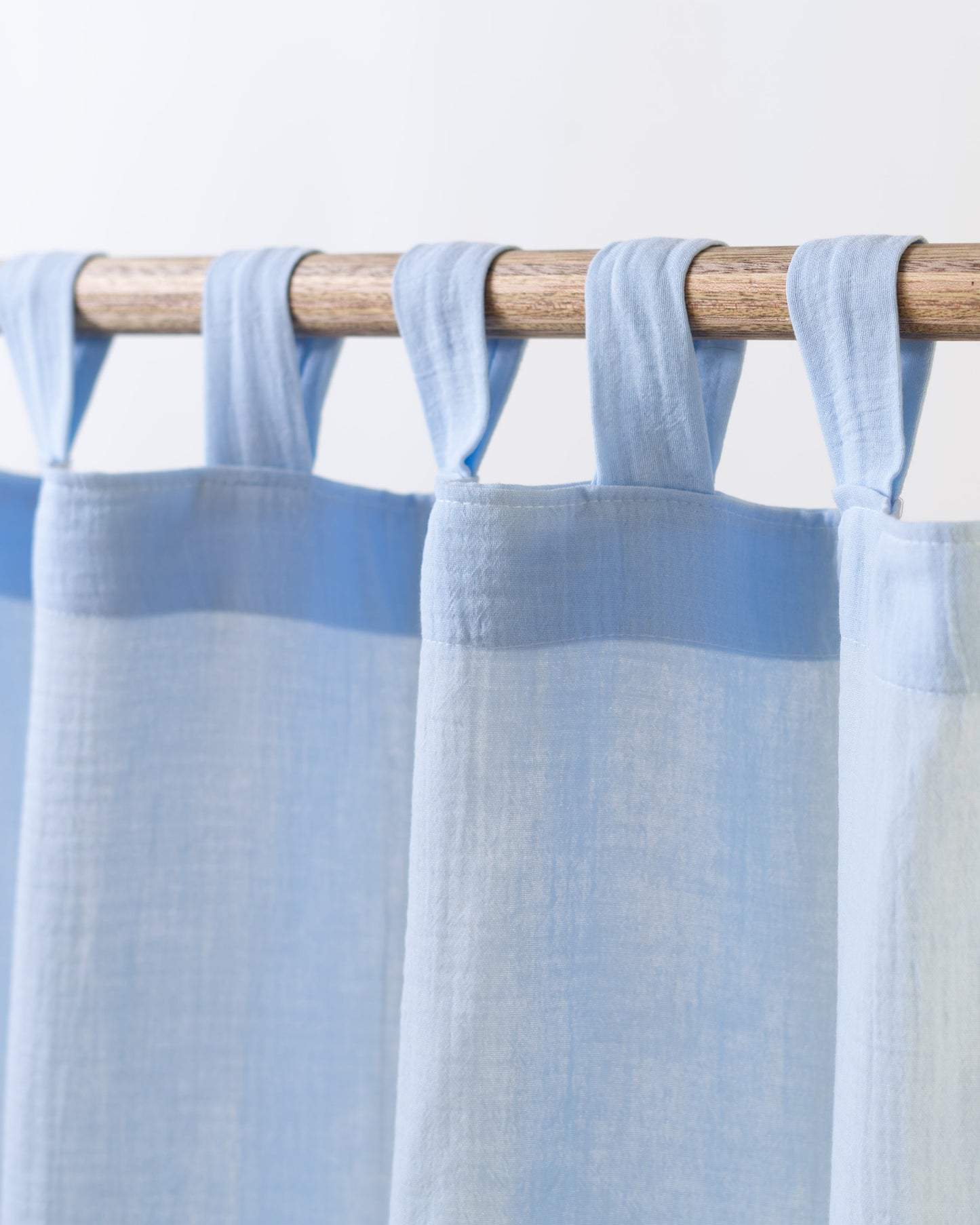Baby Blue Muslin Curtain | Color 60/69