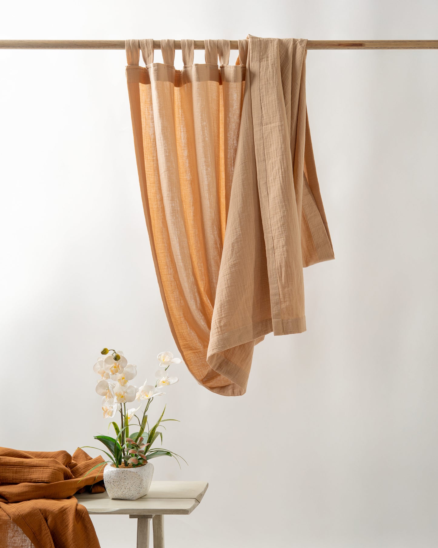 Beige Muslin Curtain | Color 38/69