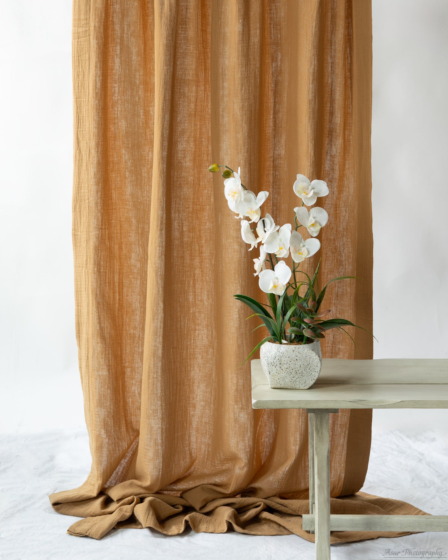 Camel Muslin Curtain | Color 39/69