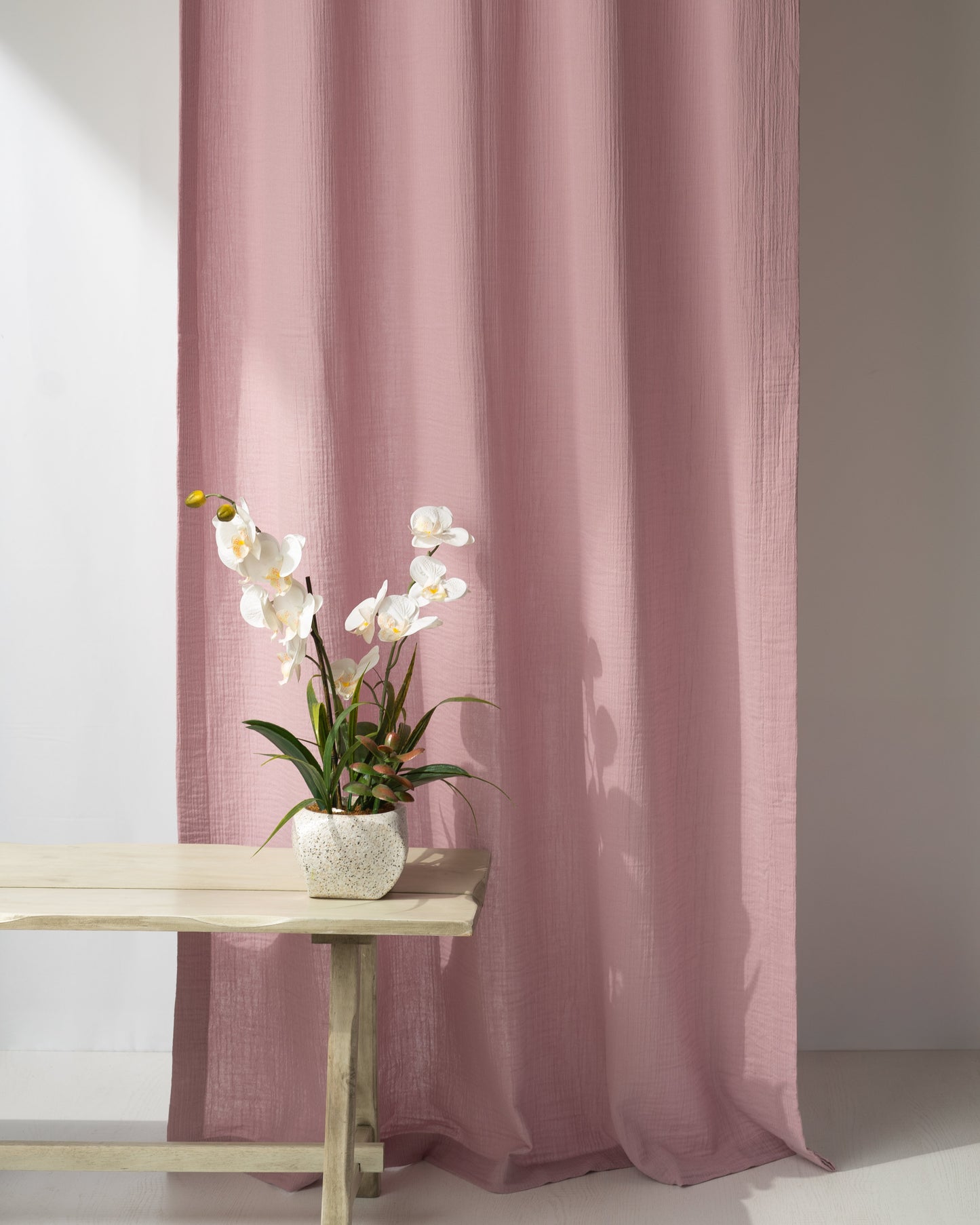 Lilac Muslin Curtain | Color 18/69