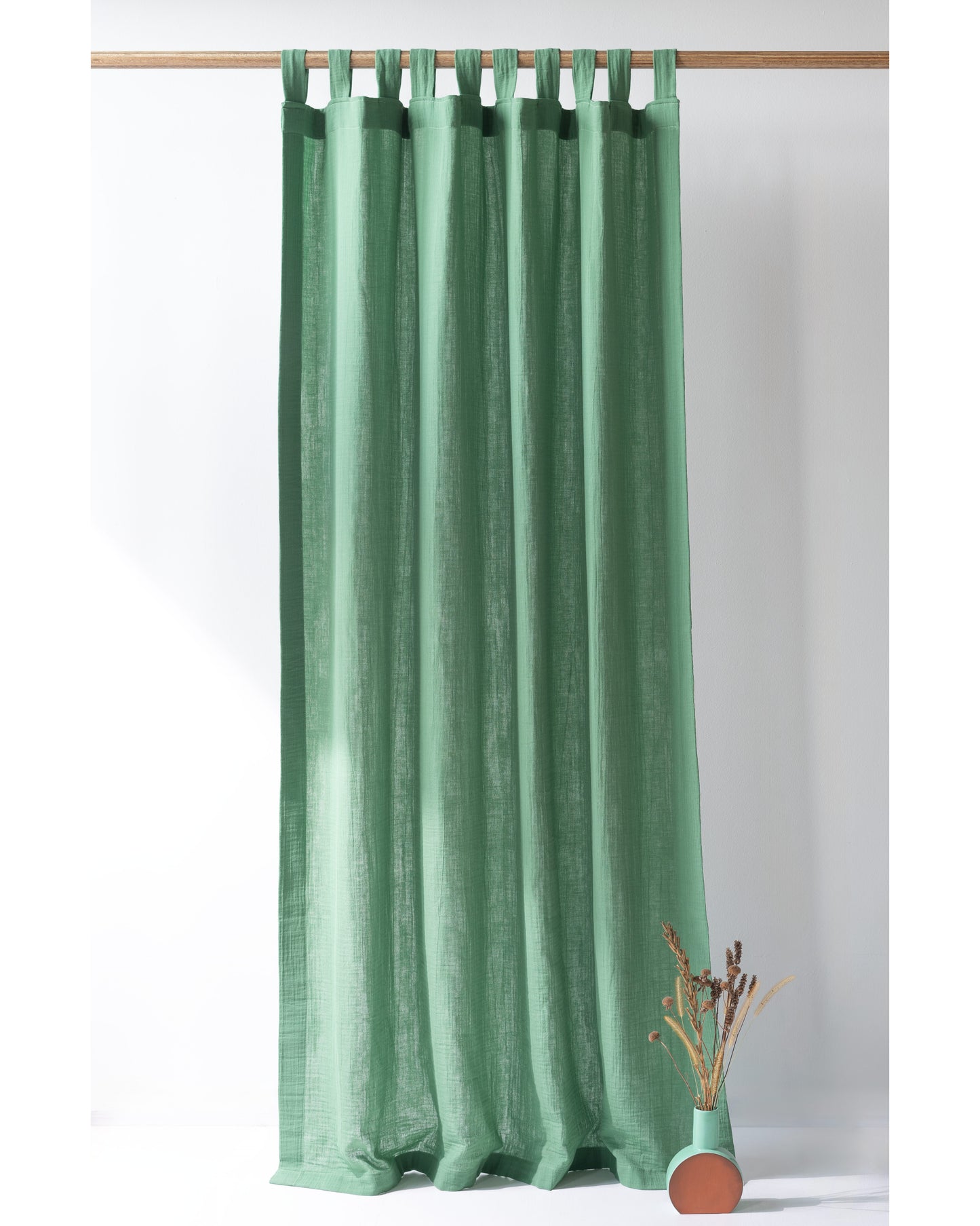 Green Muslin Curtain | Color 52/69