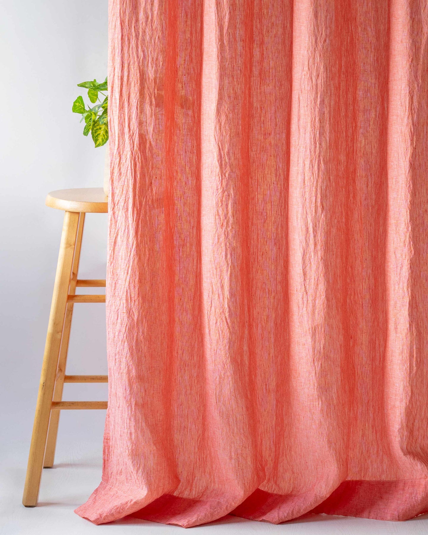 Flame Linen Curtain | Light Weight | Yarn Dyed