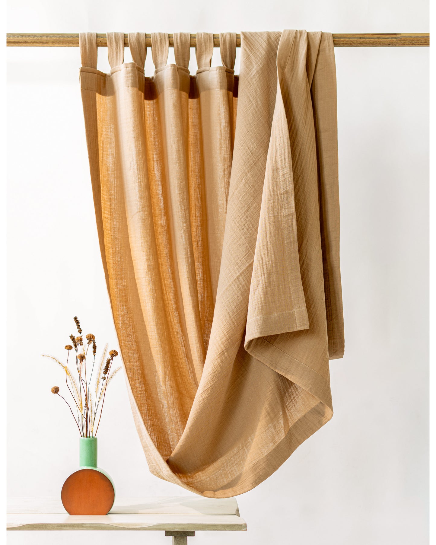 Beige Muslin Curtain | Color 38/69