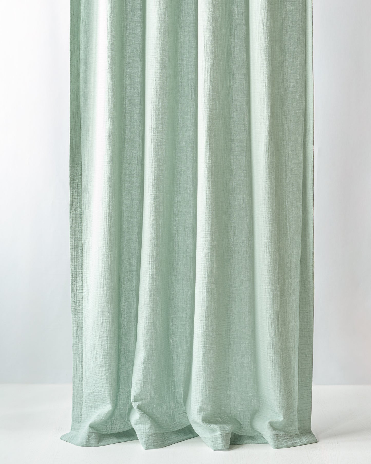 Mint Muslin Curtain | Color 49/69