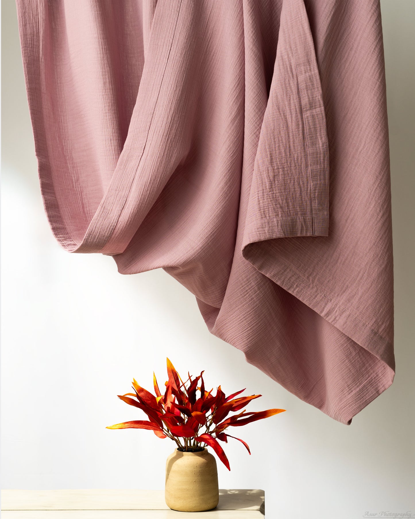 Lilac Muslin Curtain | Color 18/69