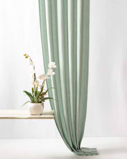 Mint Muslin Curtain | Color 49/69