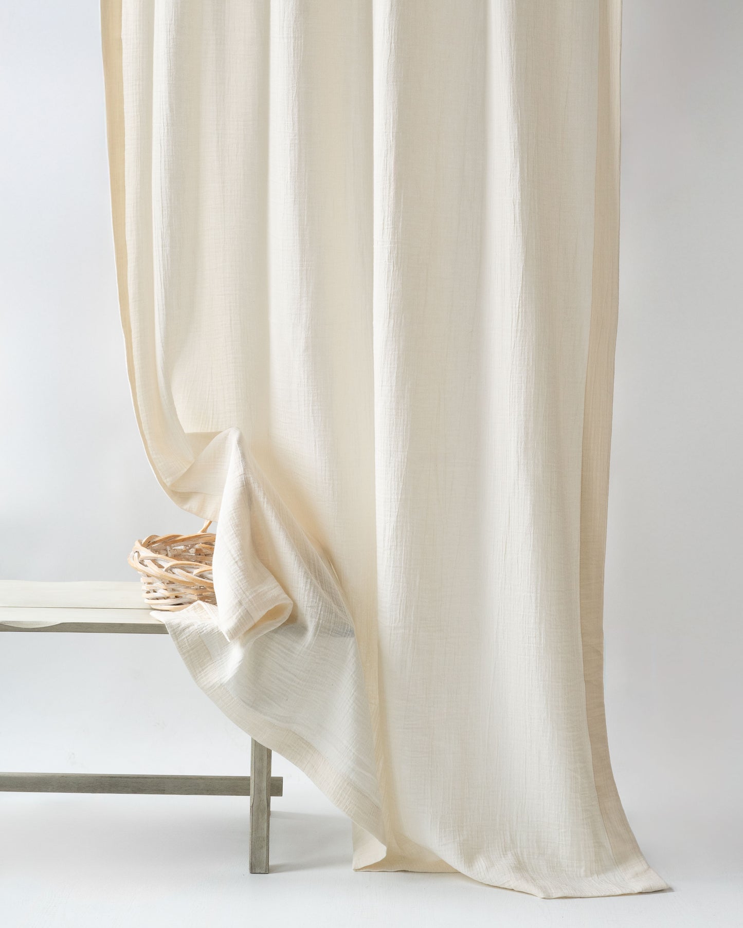 Ecru Muslin Curtain | Color 03/69