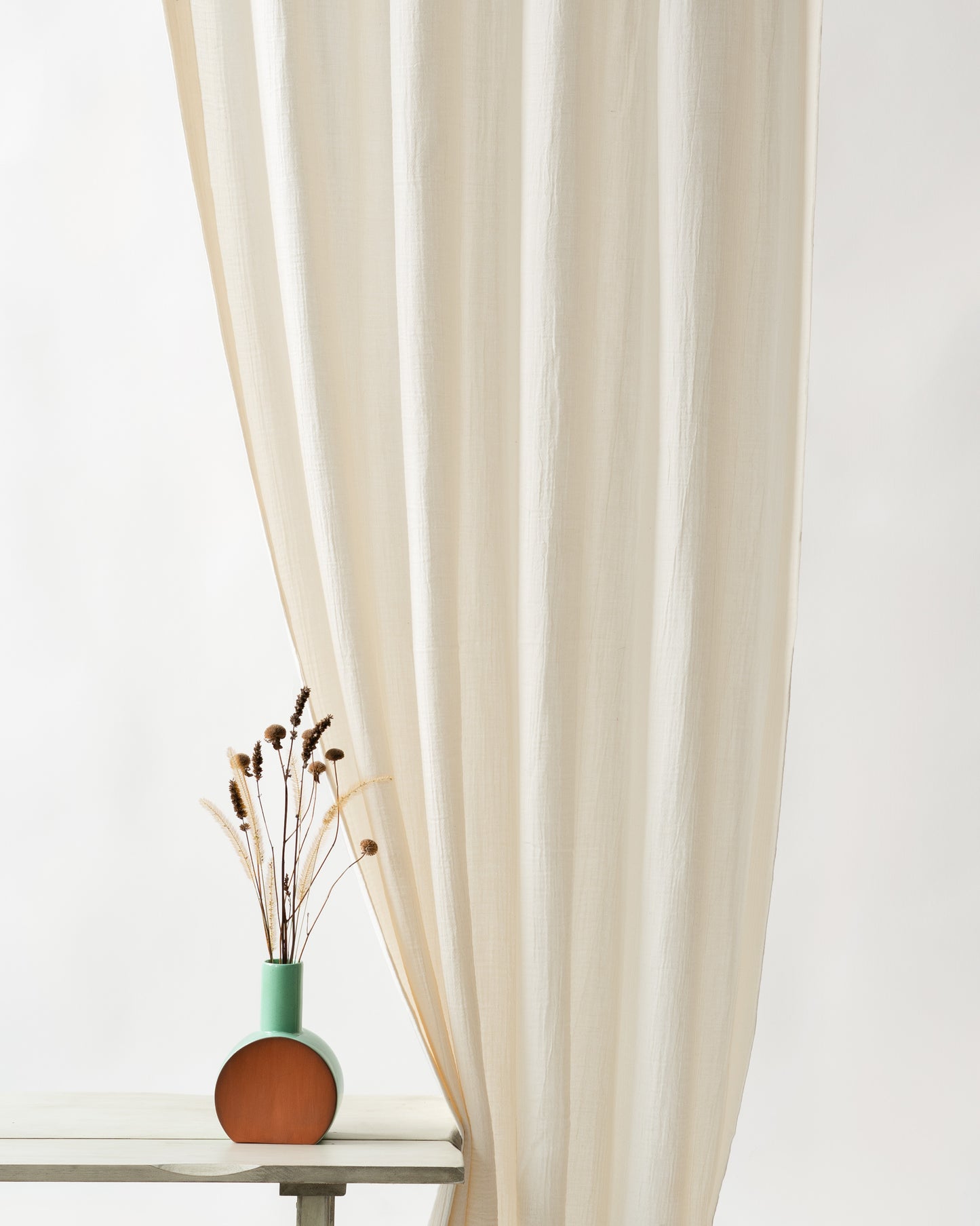 Ecru Muslin Curtain | Color 03/69