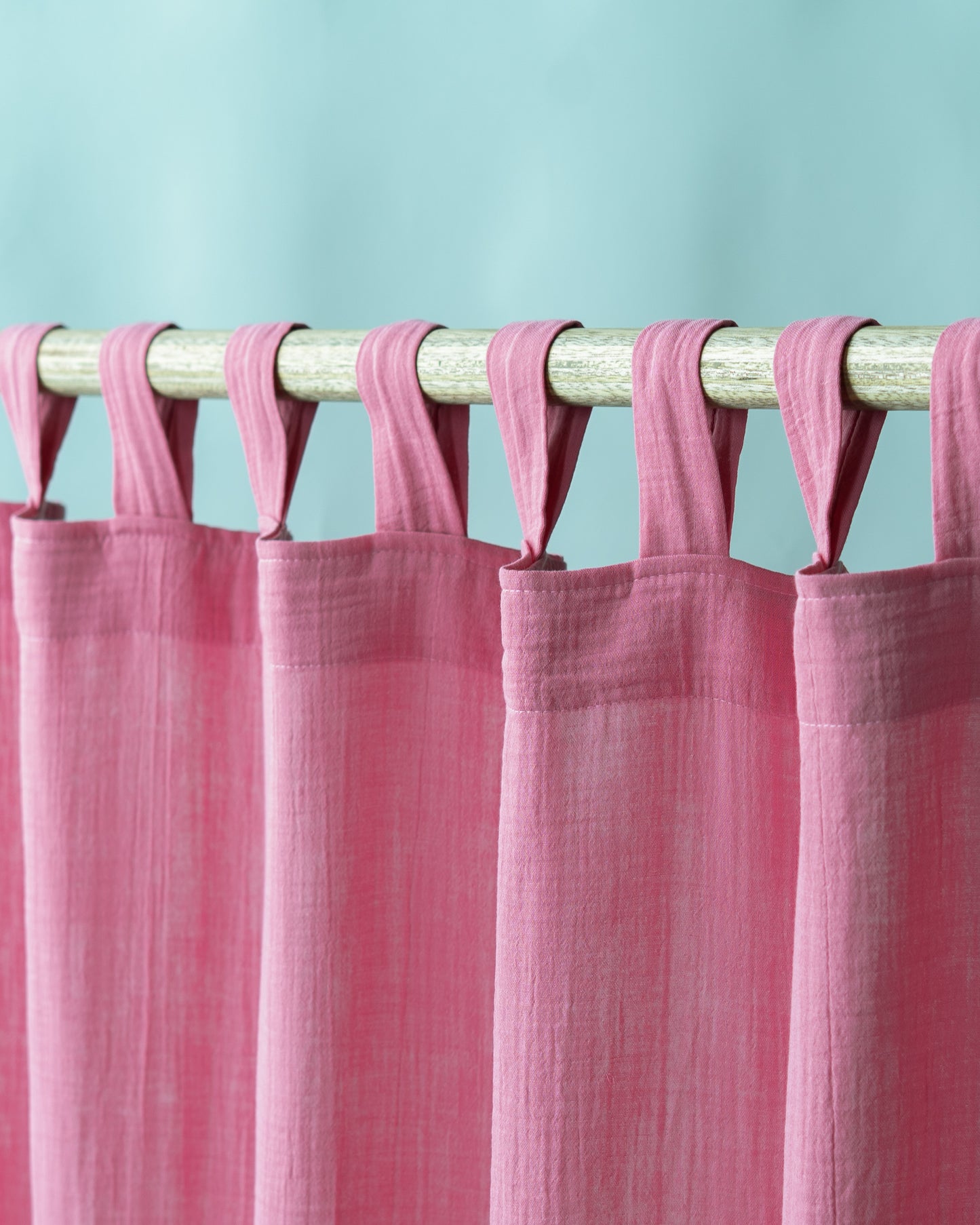 Rose Pink Muslin Curtain | Color 13/69