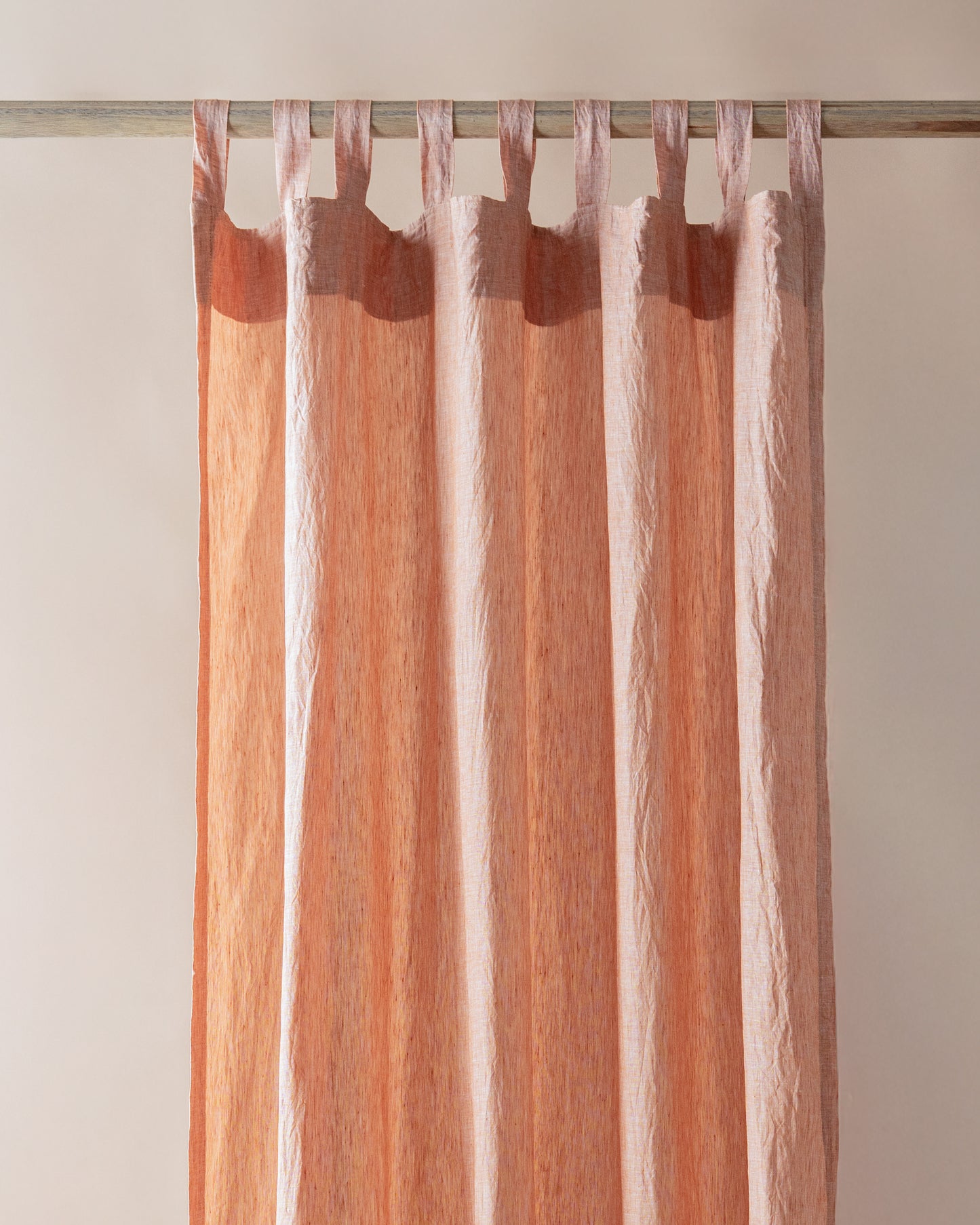 Spice Linen Curtain | Light Weight | Yarn Dyed